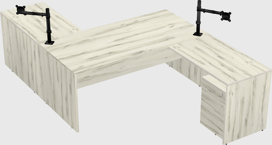Executive shared desk