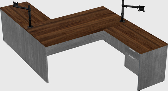 Executive shared desk