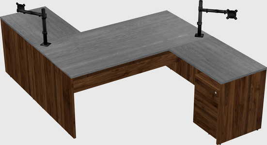 Executive shared desk