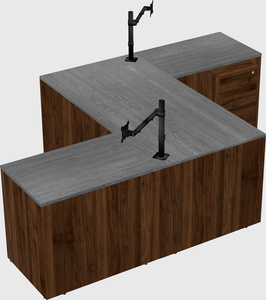 Executive shared desk