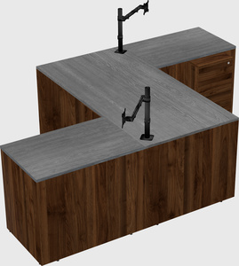 Executive shared desk