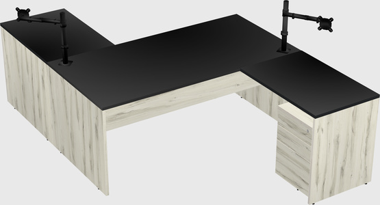 Executive shared desk