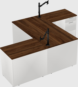 Executive shared desk