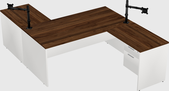 Executive shared desk