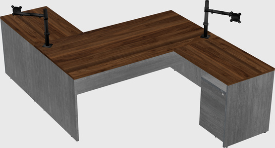 Executive shared desk