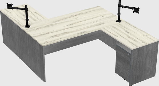 Executive shared desk