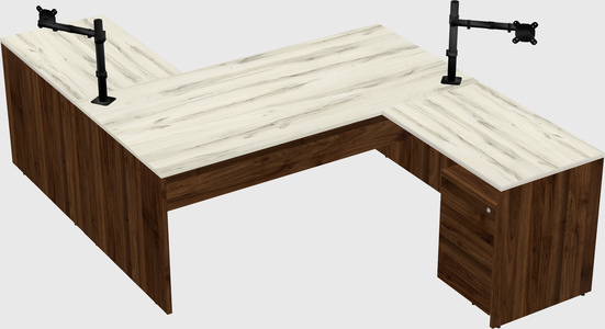 Executive shared desk