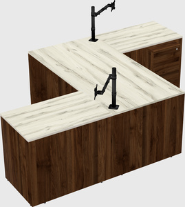 Executive shared desk
