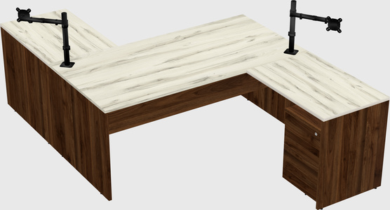 Executive shared desk