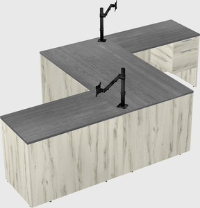 Executive shared desk