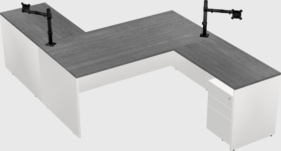 Executive shared desk