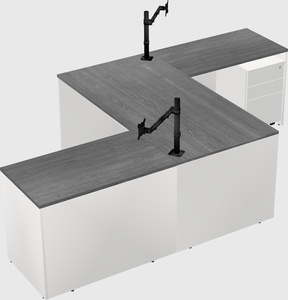 Executive shared desk