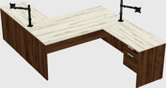 Executive shared desk