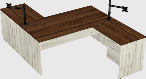 Executive shared desk