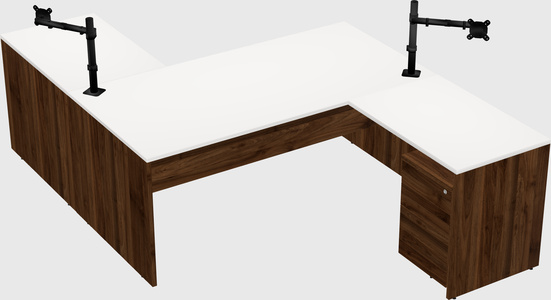 Executive shared desk