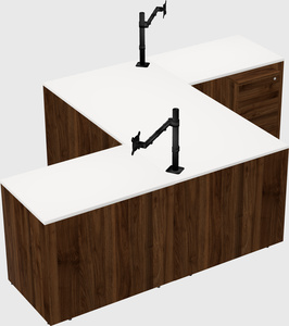 Executive shared desk