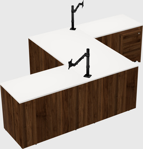 Executive shared desk