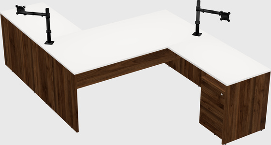 Executive shared desk
