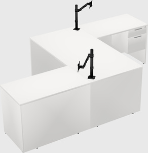 Executive shared desk