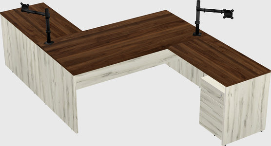 Executive shared desk