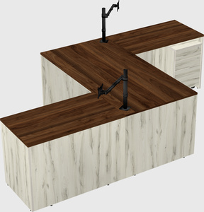 Executive shared desk