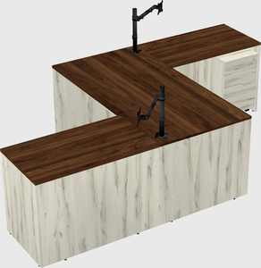 Executive shared desk