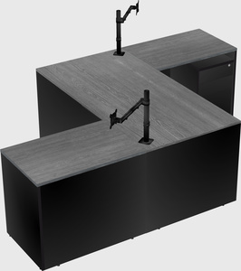 Executive shared desk