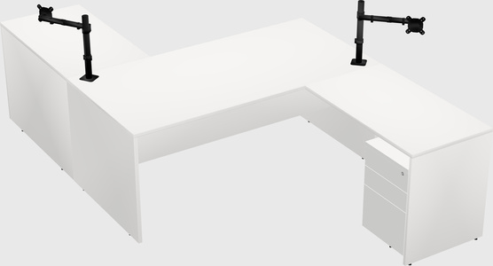 Executive shared desk