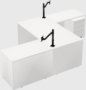 Executive shared desk