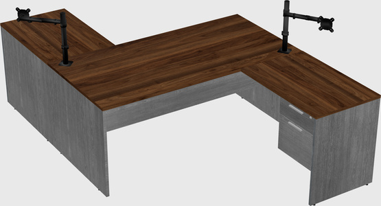 Executive shared desk