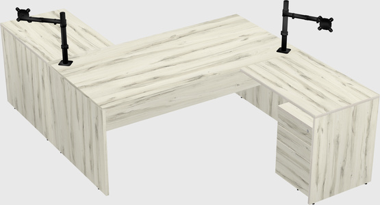 Executive shared desk