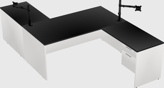 Executive shared desk