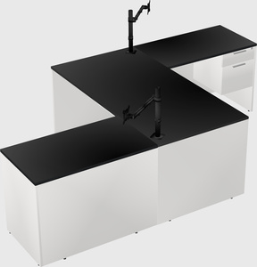 Executive shared desk