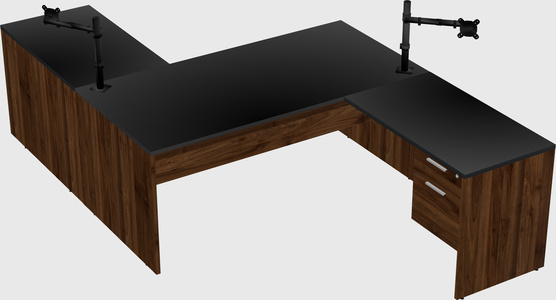 Executive shared desk