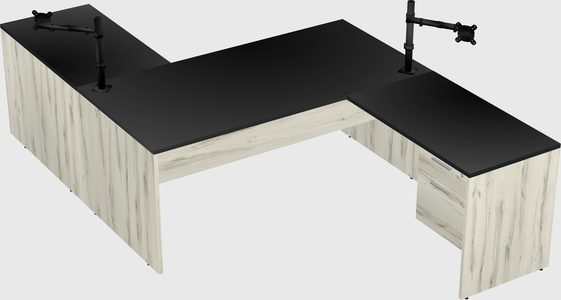 Executive shared desk