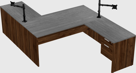 Executive shared desk
