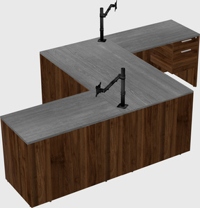 Executive shared desk