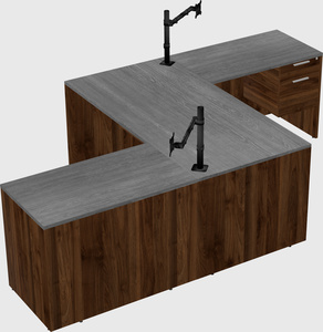 Executive shared desk