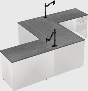Executive shared desk