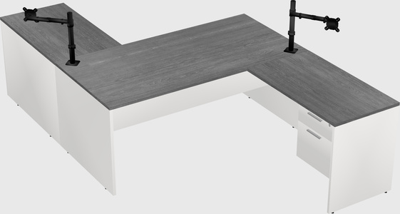 Executive shared desk