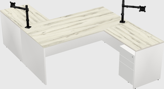 Executive shared desk