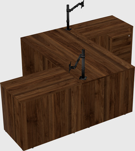 Executive shared desk