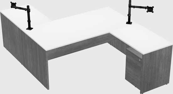 Executive shared desk