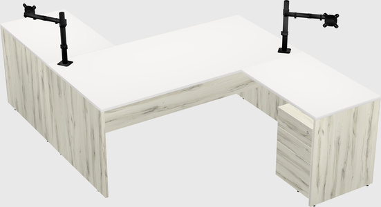 Executive shared desk