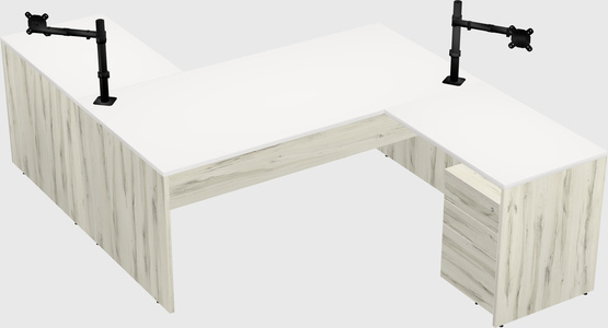 Executive shared desk