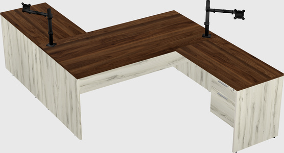 Executive shared desk