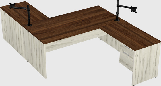 Executive shared desk