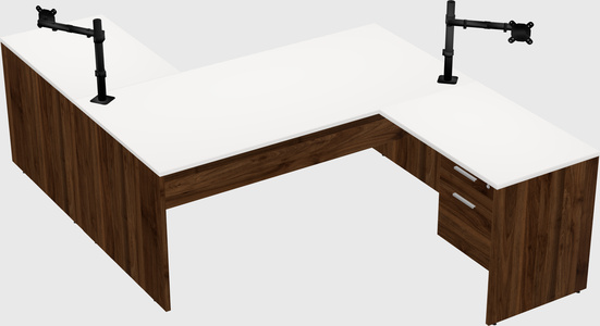 Executive shared desk