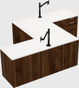 Executive shared desk