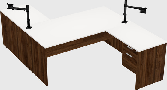 Executive shared desk